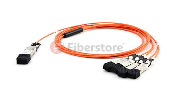 Cisco QSFP-4X10G-AOC2M Compatible 40GBASE QSFP to 4 SFP+ Active cable