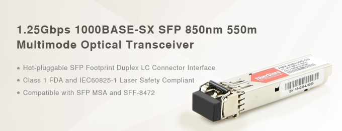 1000BASE-SX SFP transceiver