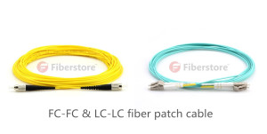 LC-LC fibre patch leads, fiber optic patch cords