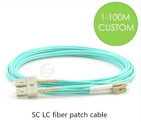 SC LC fiber patch cable