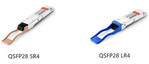QSFP28 SR4 vs. QSFP28 LR4