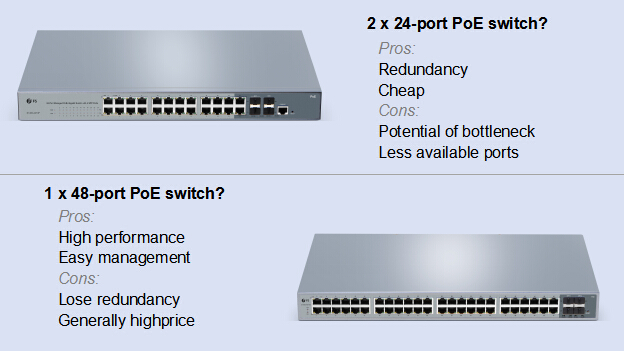 48-Port Switch vs 2 24-Port Switch