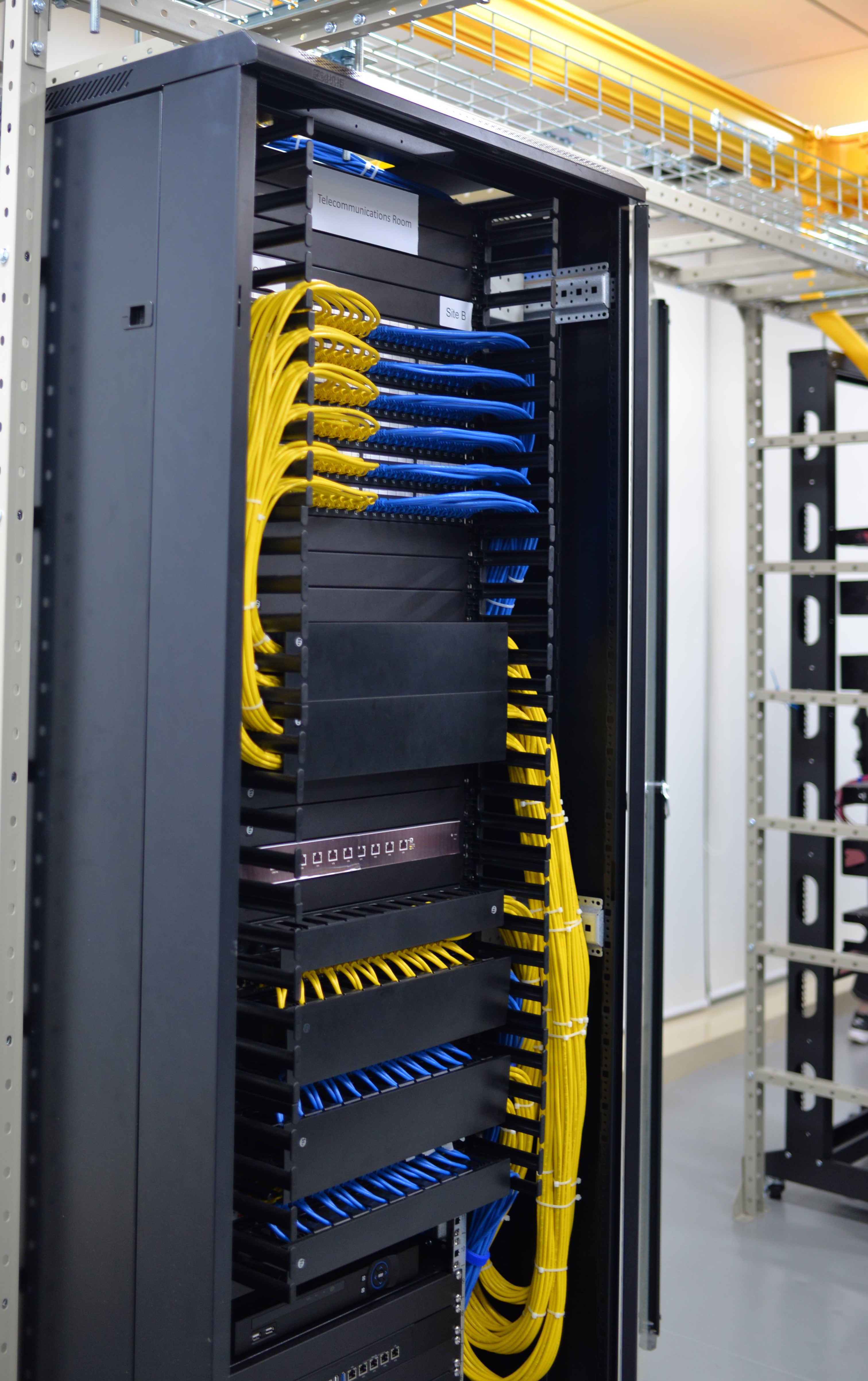 Horizontal And Vertical Cable Management At A Glance