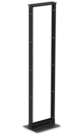 2-post open frame rack